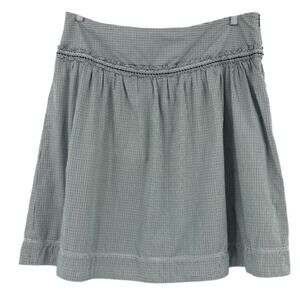 Y2K American Eagle Outfitters Gingham Skirt Sz 14 Coquette Cottage Core Academia